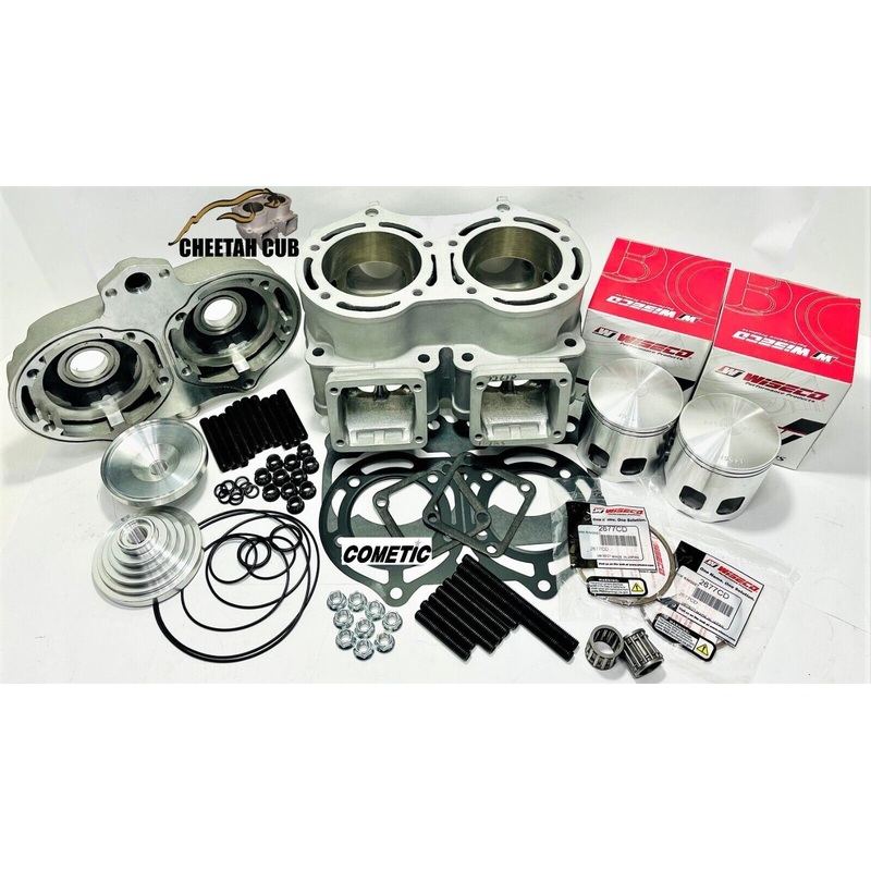 Banshee 443 Cub Cylinder 7mm Big Bore Stroker 68mm x 61mm Top End Rebuild Kit
