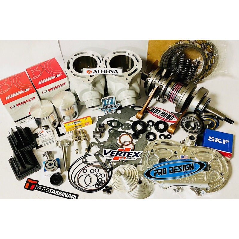 Banshee Athena 421 Cylinders V-Force Reeds Complete Big Bore Stroker Rebuild Kit