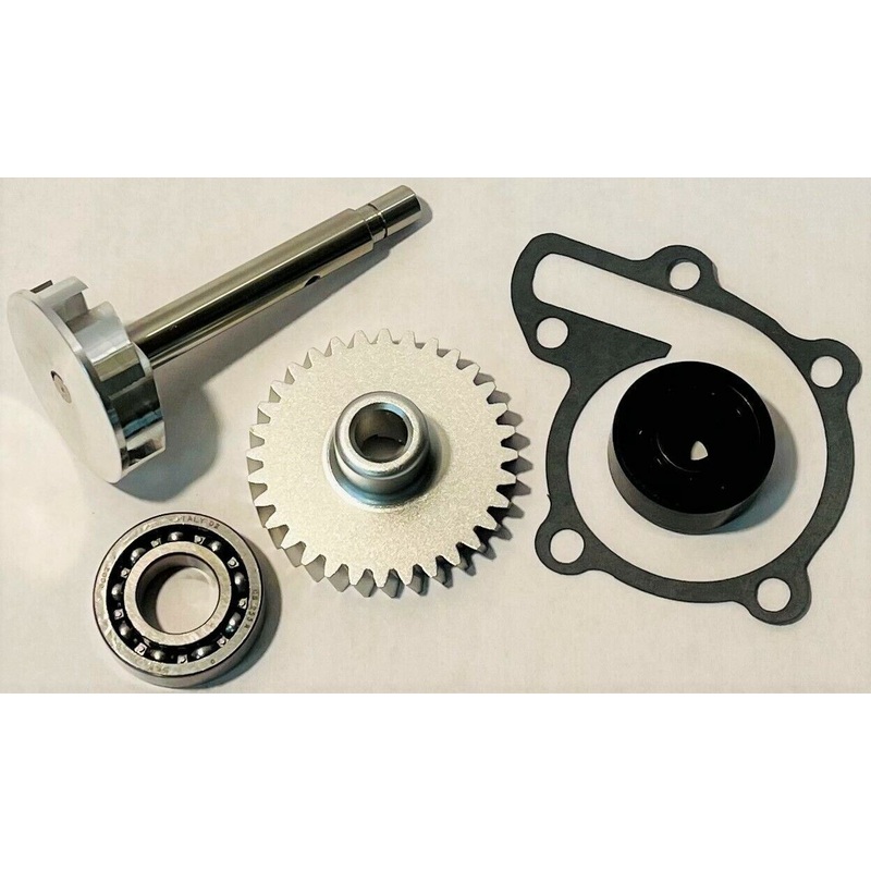 Banshee Billet Impeller Water Pump Gear Bearing Seal Complete Rebuild Kit Shaft