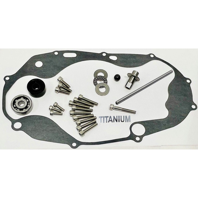 Banshee Clutch Pusher Pancake Bearing Titanium Bolts Complete Right Side Kit Set