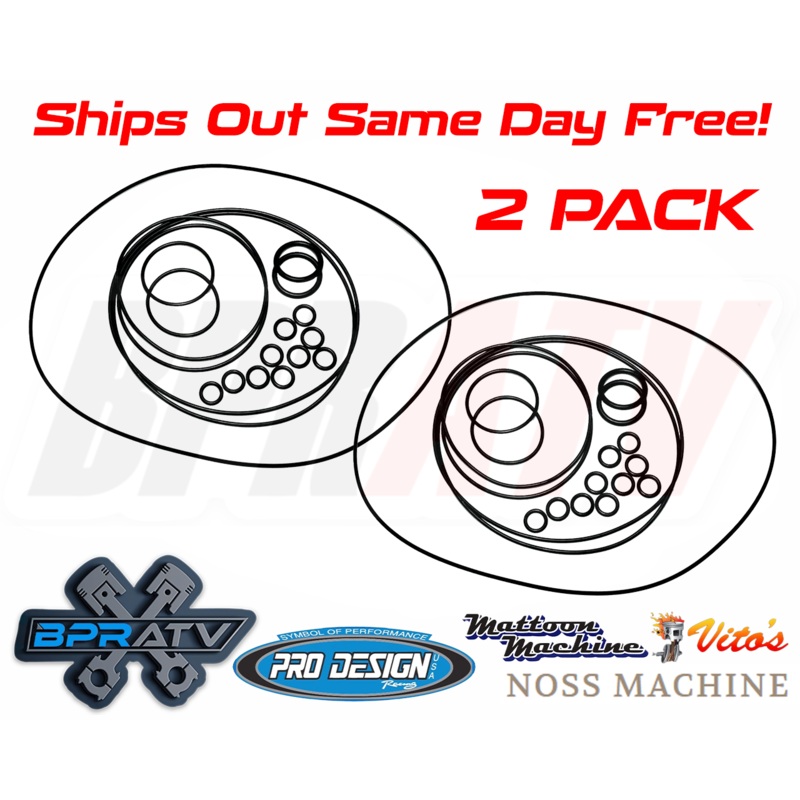 Banshee Pro Design Cool Head O-ring Kit Two Billet Head O-ring O rings Set of 2