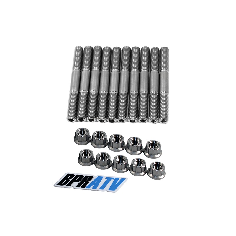 Banshee Pro Design Cool Head Studs TITANIUM PD909 Billet Head Stud Nuts Kit Set