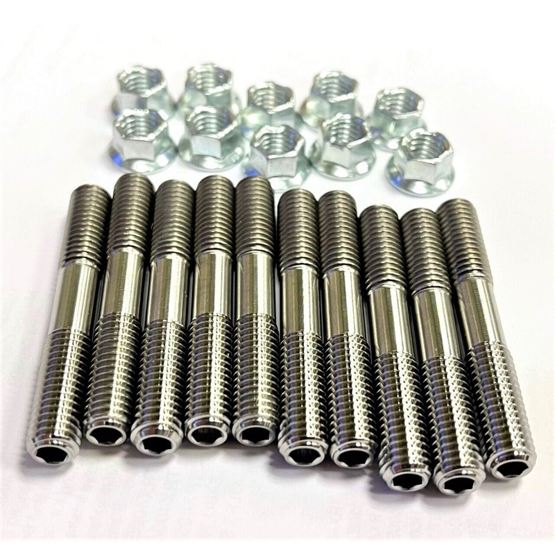 Banshee Redline Chariot Modquad Billet Cool Head TITANIUM Head Studs Stud Kit