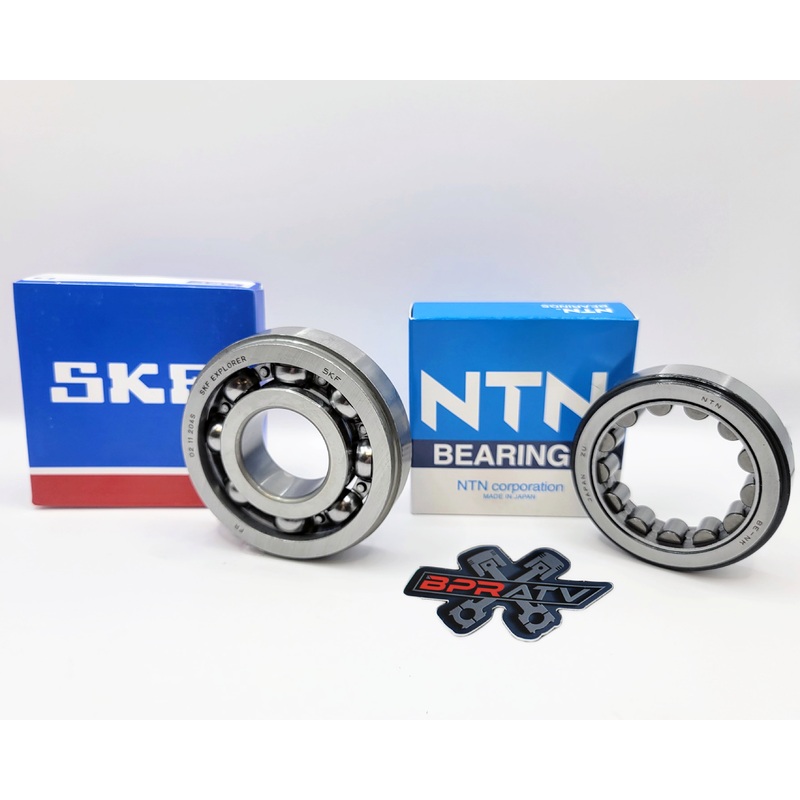 Best 04 05 TRX450R TRX 450R Crank Bearings NTN SKF Left Right Main Bearing Kit