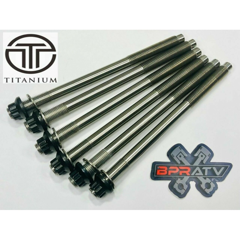 Best 20+ RZR Turbo S RS1 S-4 Pro XP TITANIUM Head Studs Stronger Stud Bolt Kit