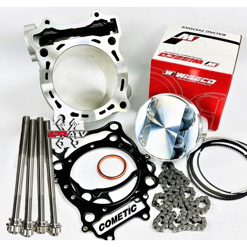 Best YFZ450 98mm +3 Big Bore Kit YFZ 450 Carb 478 cc Cylinder Top Upper Assembly