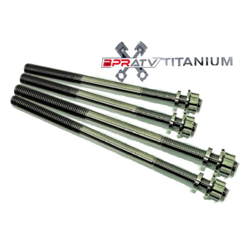 Best YFZ450 YFZ 450 Titanium Head Studs Ti Cylinder Head Stud Bolt Upgrade Kit