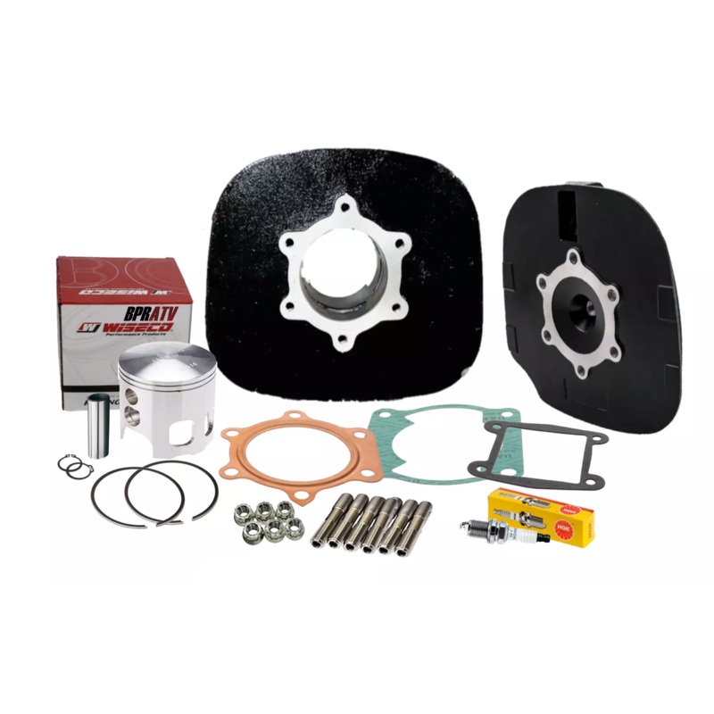 Blaster Big Bore Machined Cylinder Head 68mm Complete Top End Rebuild Parts Kit