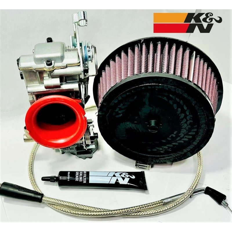 DRZ400 DRZ 400 S SM E 39mm FCR Carb Kit Keihin Style Complete K&N Air Intake