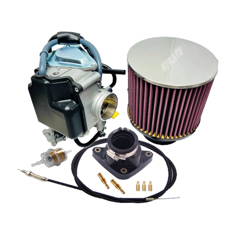 Honda 400EX Stock Carb Kit 400X Replacement Carburetor Set Intake Filter Cable