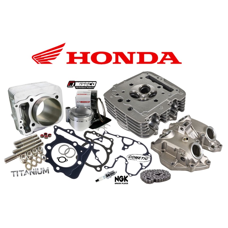 Honda TRX400EX TRX 400EX Cylinder Head Rebuild Kit Stock Bore Top End Assembly