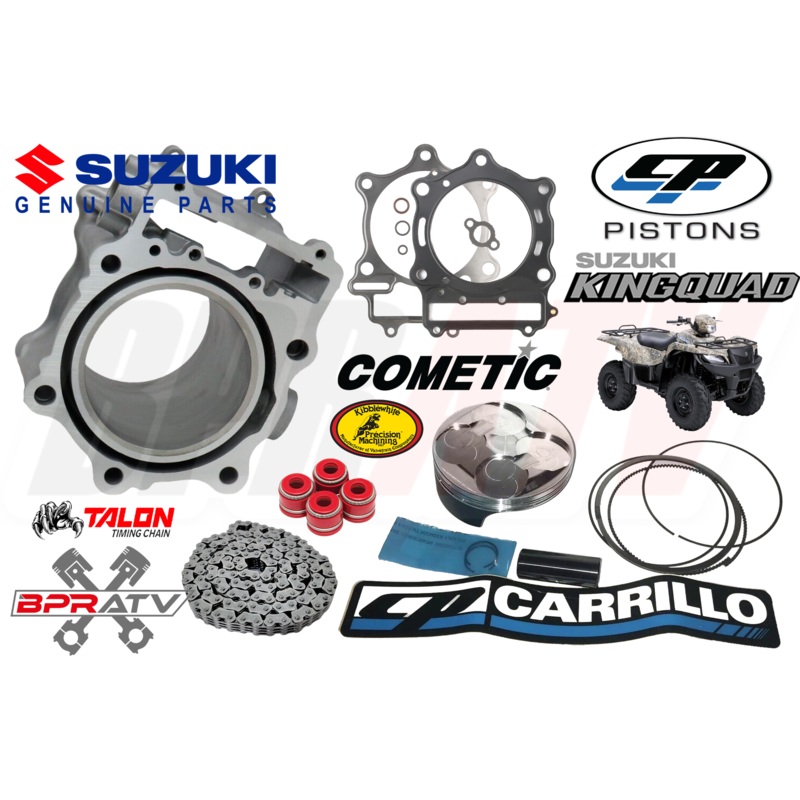 King Quad LTA 750 Top End Engine Rebuild Kit New OEM Cylinder Piston Assembly JP