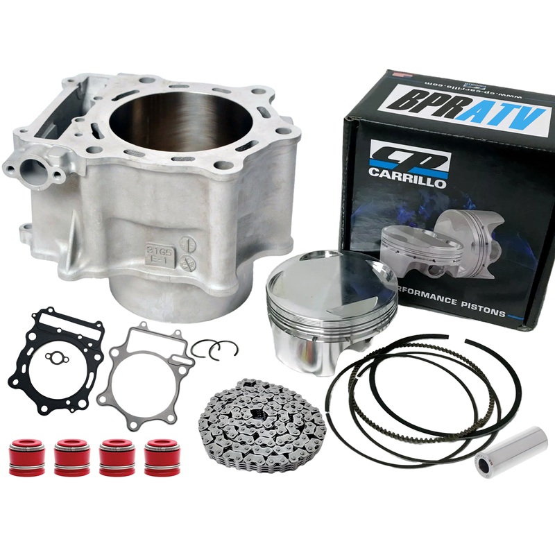 King Quad LTA700 Big Bore 104mm +2 mm OEM CYLINDER CP Piston Top End Rebuild Kit