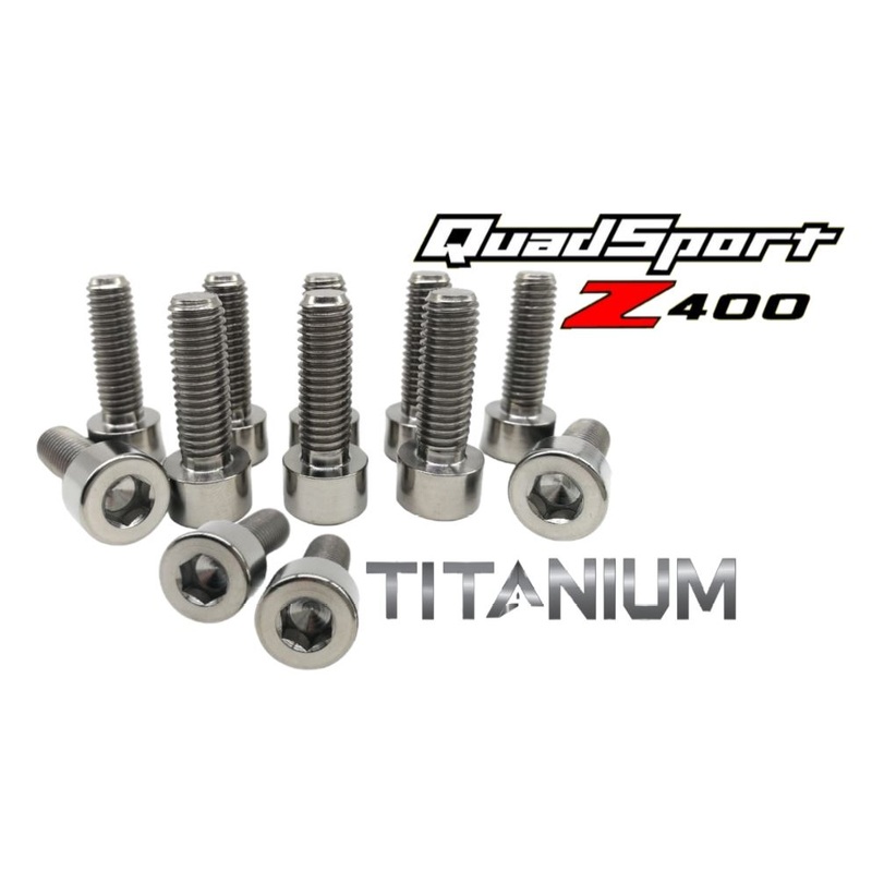LTZ 400 LTZ 400 Z400 Titanium Clutch Cover Bolts Ti Right Side Cover Bolt Kit