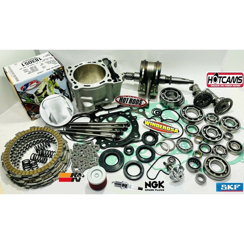 LTZ400 LTZ 400 Z400 Big Bore Stroker Complete Motor Engine Rebuild Hotcams 470cc