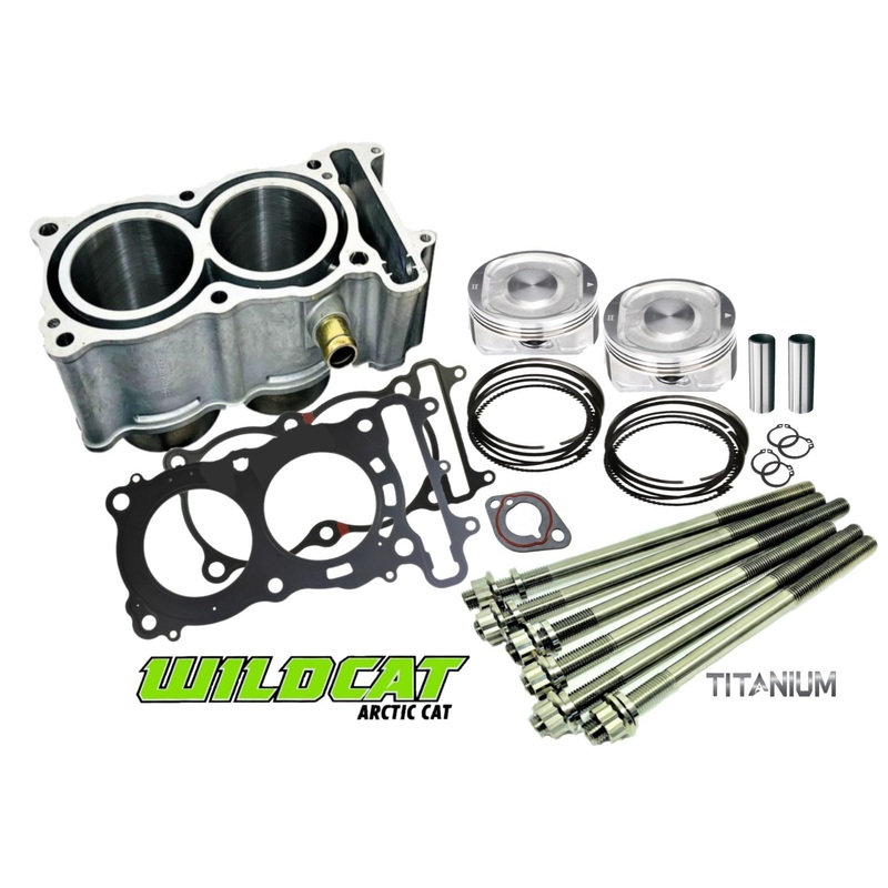 Best Wildcat 700 Trail Sport XT Top End Rebuild Kit OEM Cylinder Pistons Gaskets