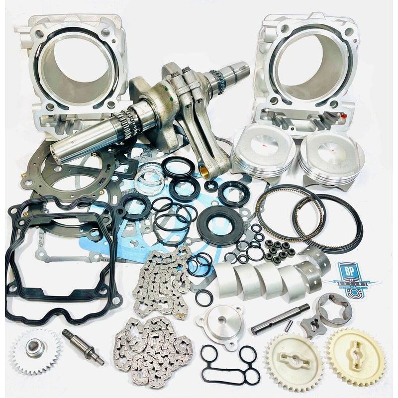 Outlander Renegade 850 Complete Rebuild Kit Cylinders Crank Top Bottom Assembly