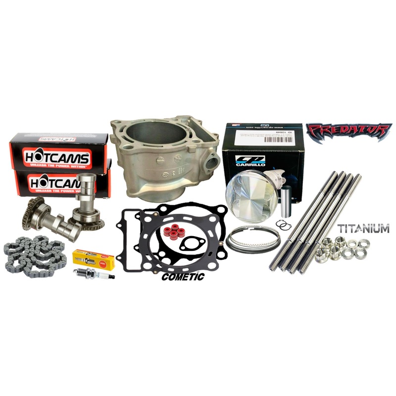 Predator 500 Hotcams Big Bore Kit 105mm OEM Cylinder Piston Cometic Top End Kit