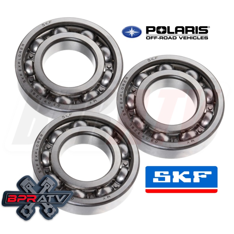 Ranger Scrambler 500 Crank Bearings Aftermarket SKF Crankshaft Main Bearing Set