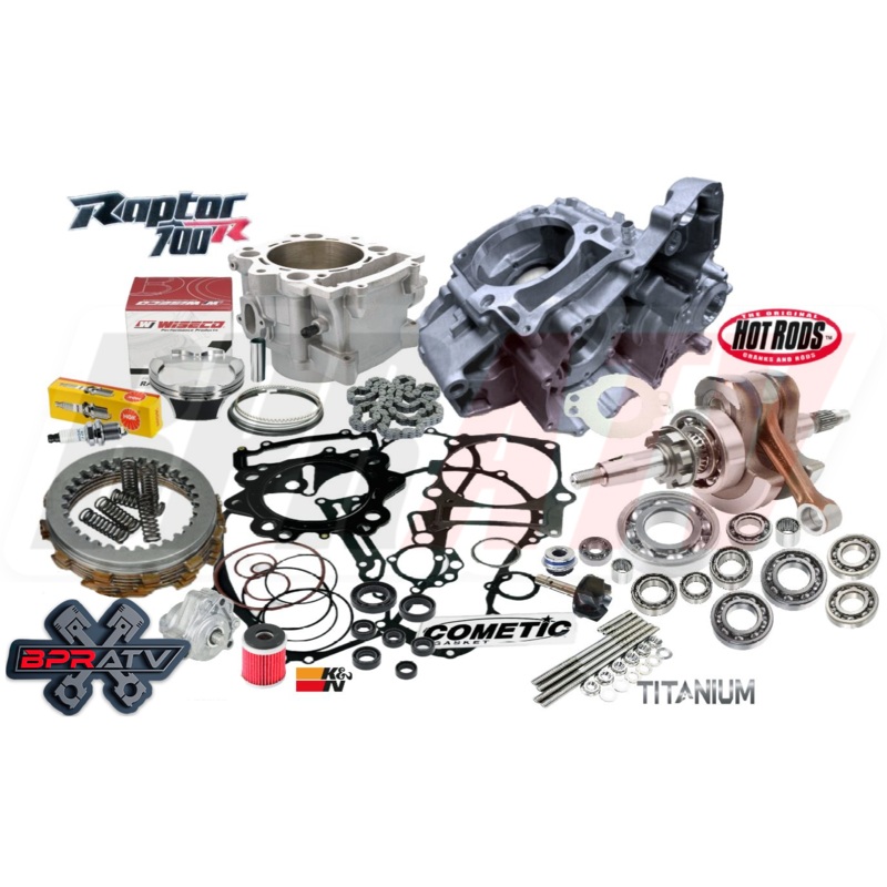 Raptor 700 Cases 105.5 Big Bore Stroker Complete 780 OEM Crankcases Rebuild Kit