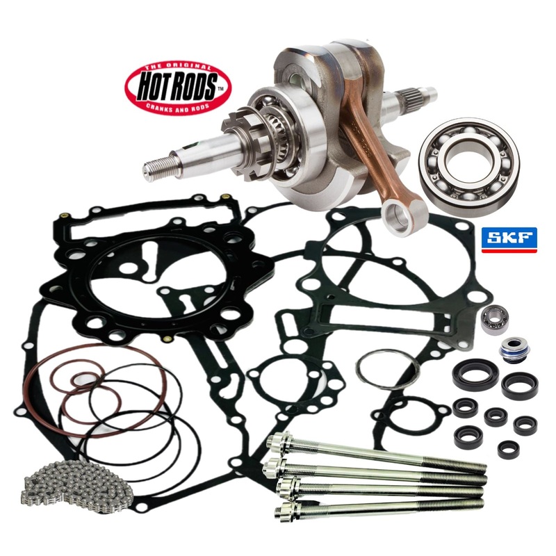 Rhino Kodiak Grizzly 450 Rebuild Kit Bottom End Crank Piston Assembly Parts