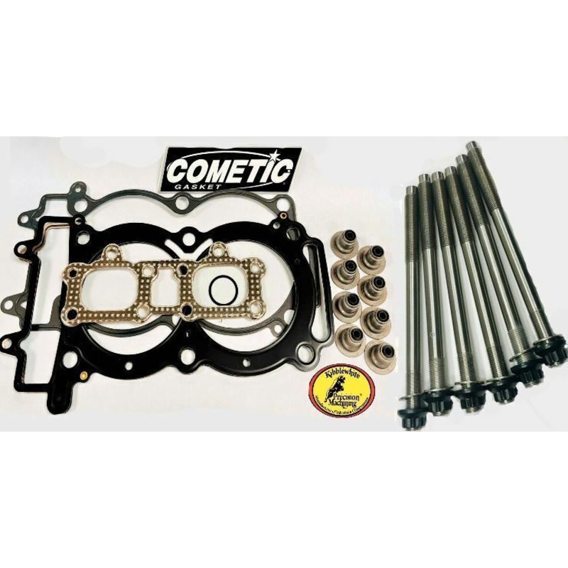RZR XP 1000 TITANIUM Cylinder Head Studs Best Ti Stud Kit Cometic Gaskets Set