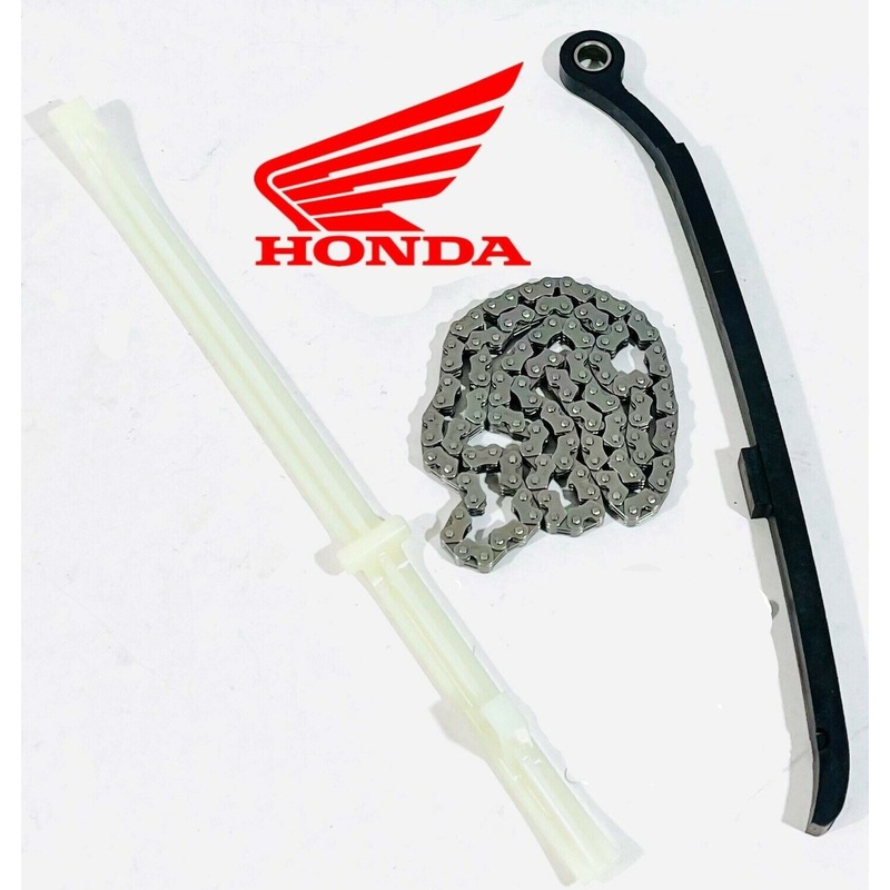 Honda XR650L XR 600R 650L 650LA Cam Chain OEM Guides Tensioner Both Complete