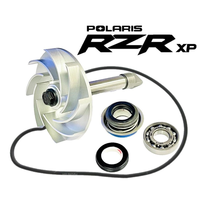 RZR XP 900 Complete Water Pump Rebuild Shaft Impeller Bearing Seal Kit