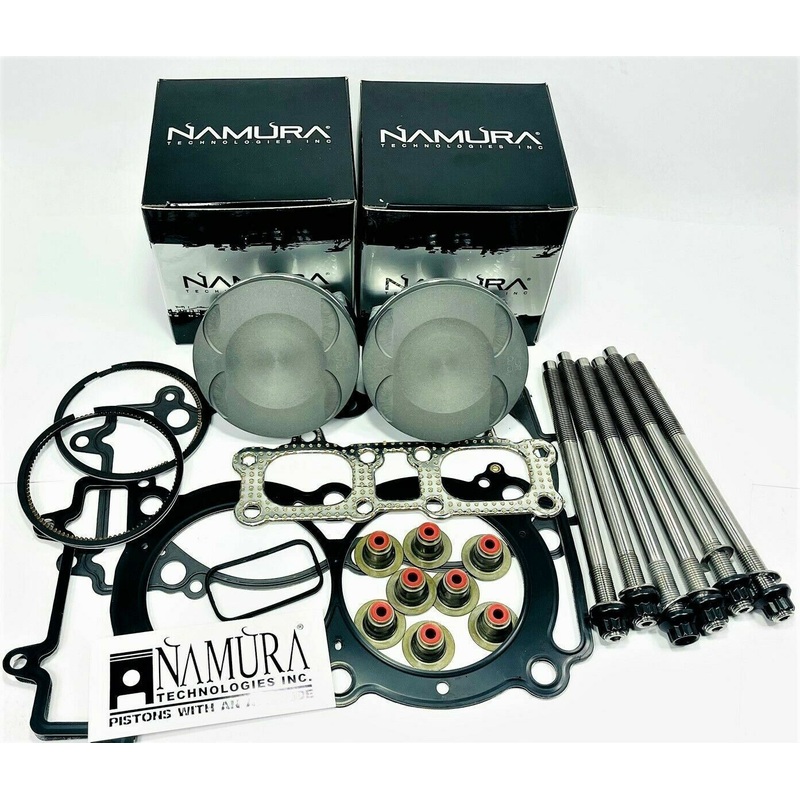 RZR XP 900 Namura Pistons Stock Bore Piston Gaskets Gasket Top End Rebuild Kit