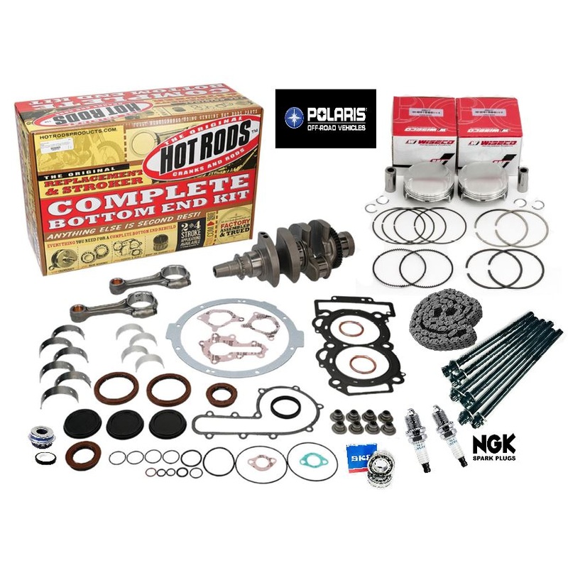 RZR XP Turbo S S4 Rebuild Kit Top Bottom End Motor Engine Assembly Repair Parts