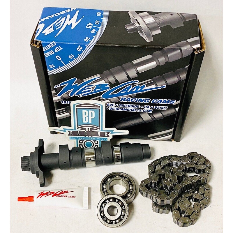 TRX 400EX 400X Stage 2 Webcam Web Cam Big Bore Race Camshaft Chain Bearings Kit