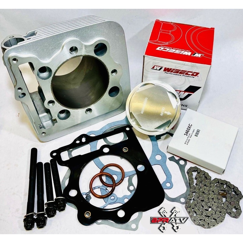 TRX 400EX 400X XR400 87mm Big Bore Kit Hi Comp Race Gas 12.5:1 416cc Rebuild Kit
