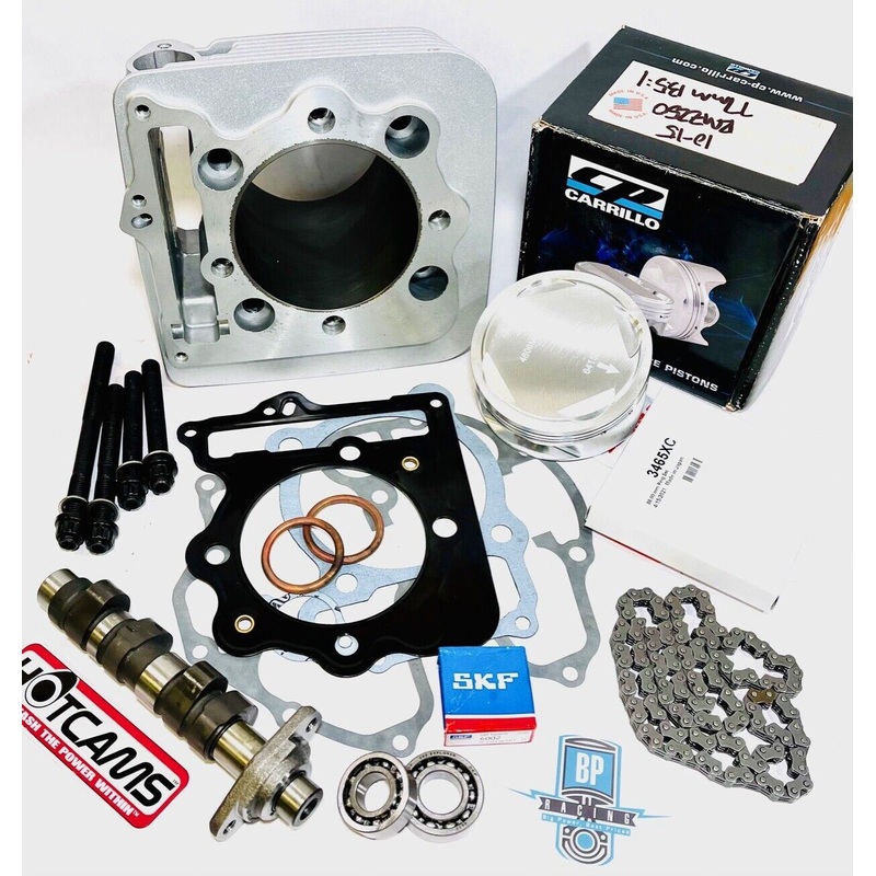 TRX400 400EX 400X Stock Cylinder 85m Complete Top End Rebuild Stage 1 Hotcam Kit