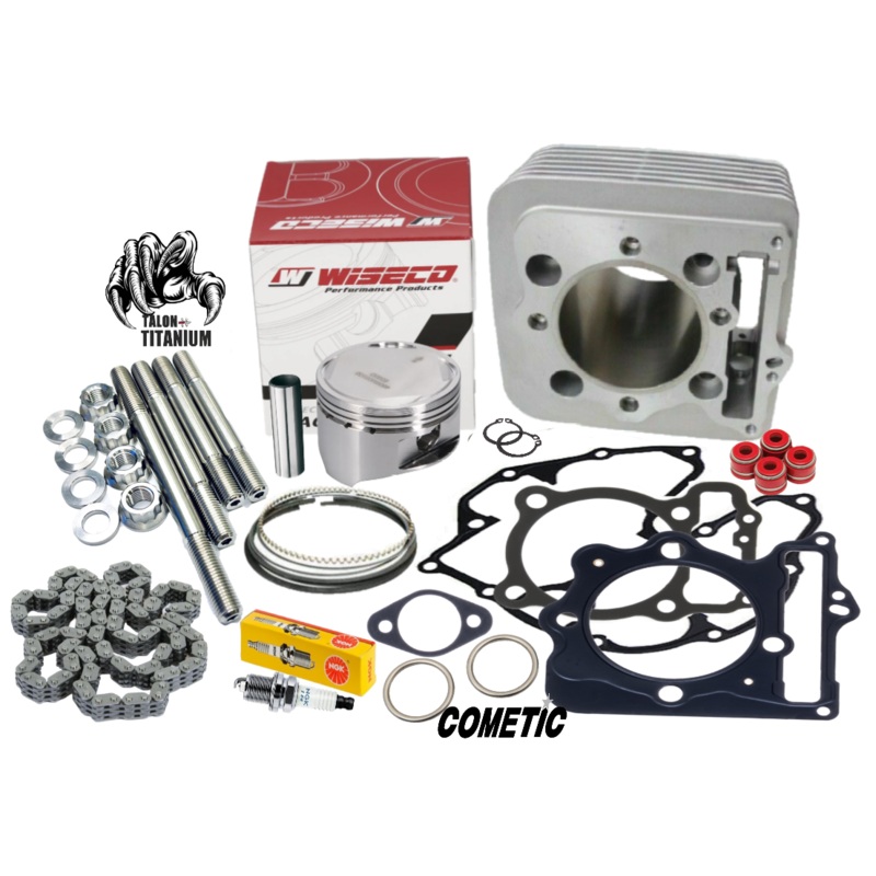 TRX400EX TRX 400EX 416 Big Bore Kit 87 mil Cylinder +2 Top End Rebuild Complete