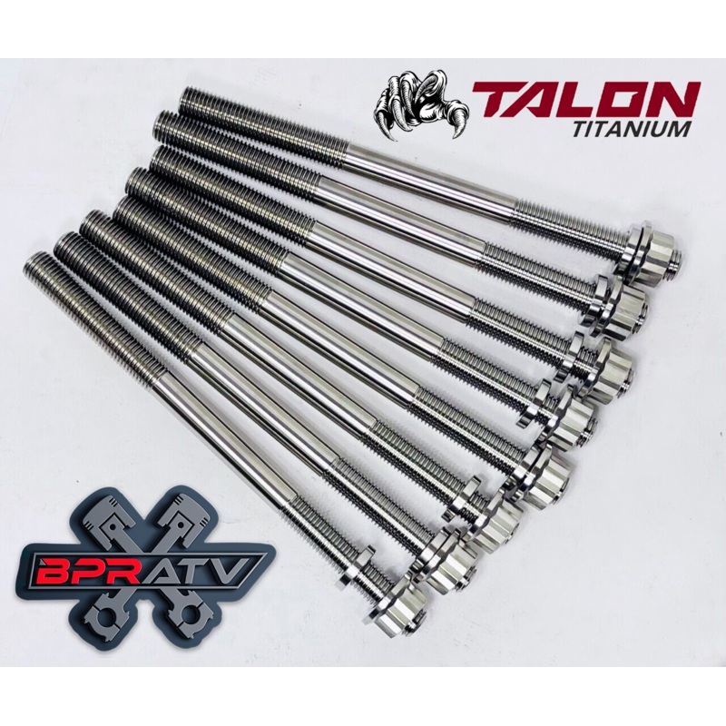 Wildcat 1000 X X-4 Head Studs Aftermarket Stronger Titanium HD Stud Kit 0808-090