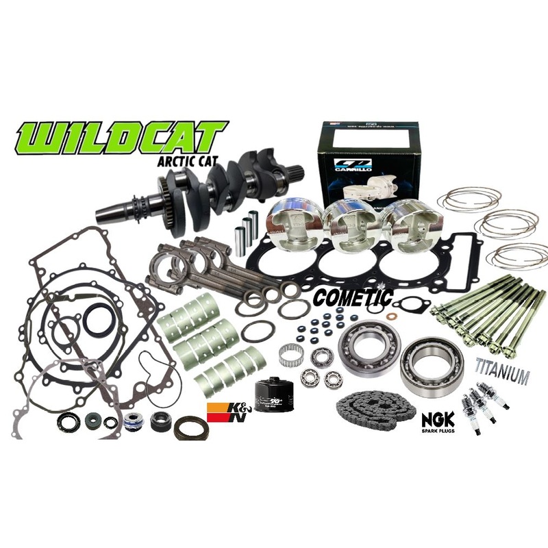 Wildcat XX Turbo Complete Rebuild Kit Crank Rods Top Bottom End Assembly Repair
