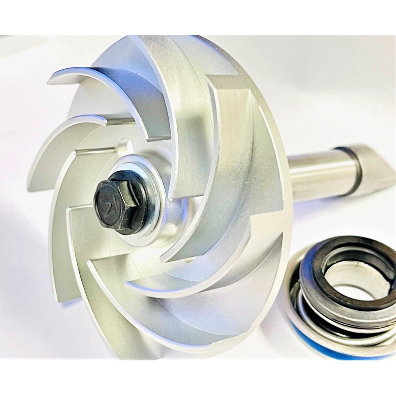 XP 1000 XP-4 Billet Water Pump Rebuild Kit Polaris RZR Mech Seal Shaft Complete