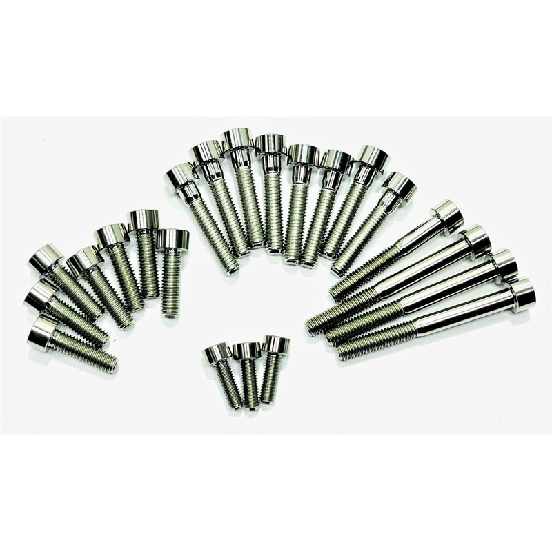 Yamaha Banshee 350 Side Cover Bolts Titanium Left Right Engine Cover Bolt Kit