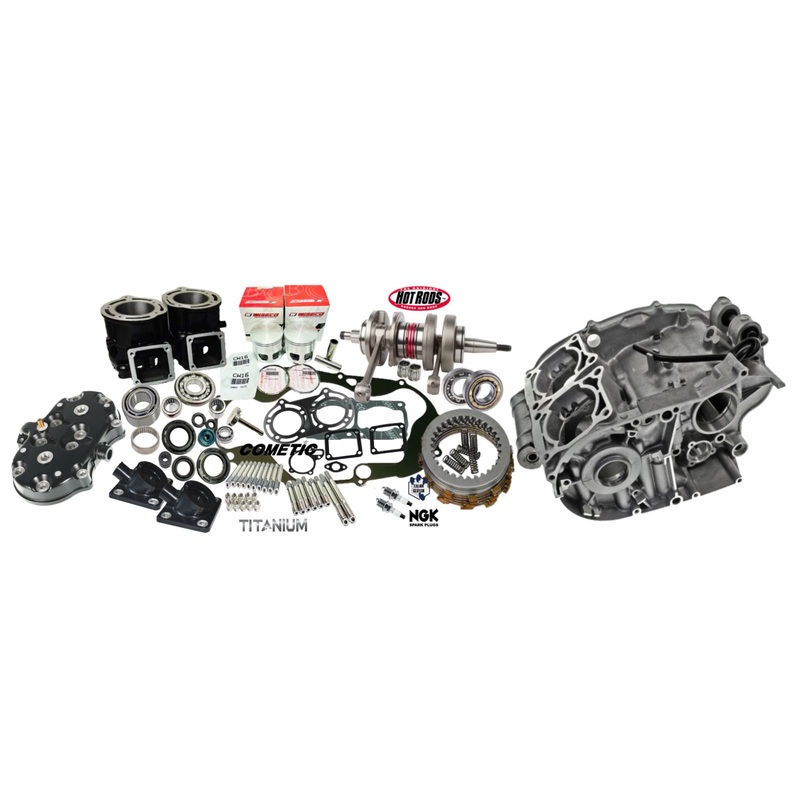 Yamaha Banshee OEM Cases Complete Rebuild Kit Cylinder Stock Top Bottom End Kit