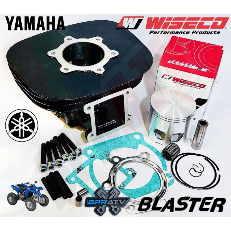 Yamaha Blaster Big Bore Kit 68 mil Cylinder +2 Over Complete Top End Rebuild Kit
