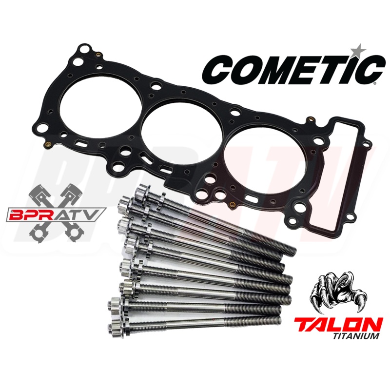 Yamaha YXZ1000R YXZ 1000 TITANIUM Cylinder Head Stud Kit MLS Cometic Head Gasket