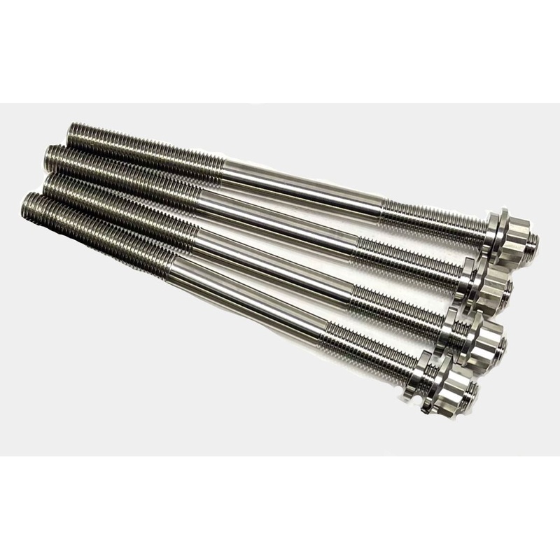 YFZ 450R 450X TITANIUM Head Studs Best Grade 5 Ti-6 Ti Alloy Cylinder Stud Kit