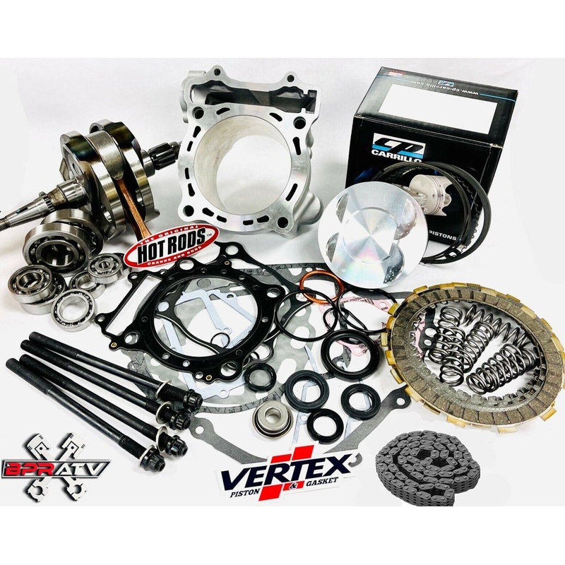 YFZ450 YFZ 450 Big Bore Rebuild Kit 98 mil Cylinder Complete Top Bottom End 480c