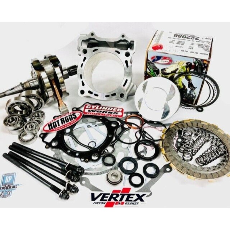 YFZ450 YFZ 450 Big Bore Stroker Crank 98m Complete Motor Engine Rebuild Redo Kit