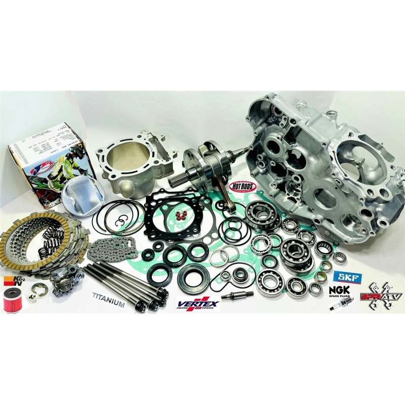 YFZ450R YFZ 450R 450X Crank Cases Case Complete Rebuilt Motor Engine Rebuild Kit