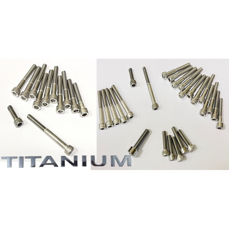 04 05 TRX 450R Ti Crankcase Cover Bolts Titanium Left Right Both Side Bolt Kit