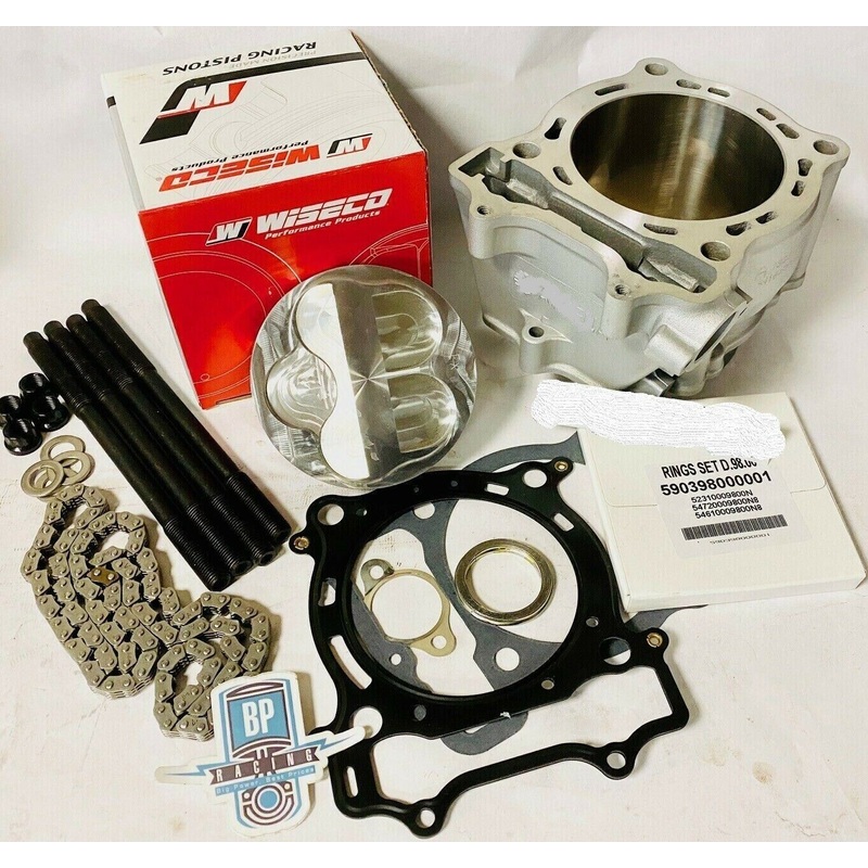 04 05 TRX450R TRX 450R Cylinder Stock Rebuilt Top End Rebuild Complete Redo Kit