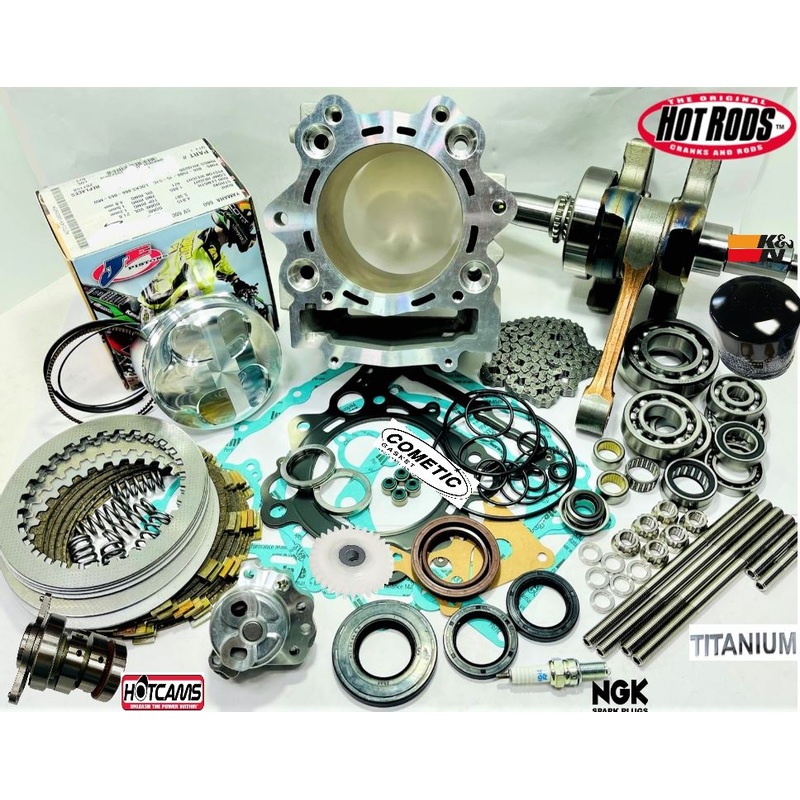 06 07 08 Raptor 700 105.5 Big Bore Stroker Stage 3 Hotcam Complete Rebuild Kit