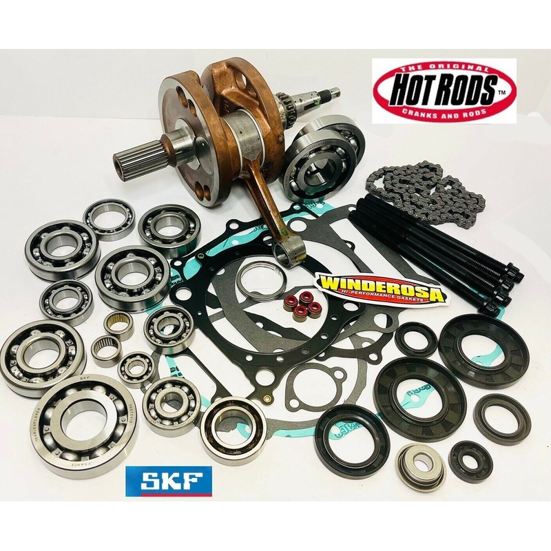 06-09 TRX 450R 450ER Complete Bottom End Rebuilt Motor Engine Rebuild Parts Kit