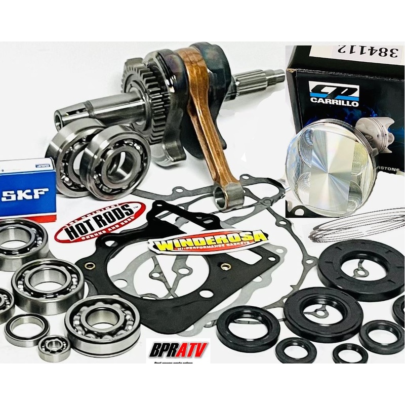 10-17 CRF250R CRF 250R Motor Rebuild Rebuilt Complete Top Bottom End Kit Crank